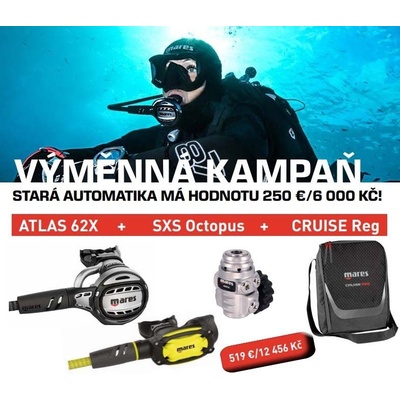 Mares ATLAS 62X DIN s octopuses a taškou