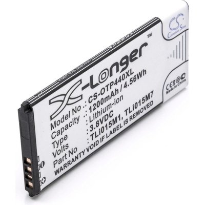 VHBW Батерия за Alcatel One Touch Pixi 4 / OT-4034, 1200 mAh (800117453)