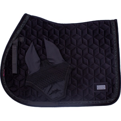 KENTAUR Set podsedlová dečka a čabraka 40597 černá