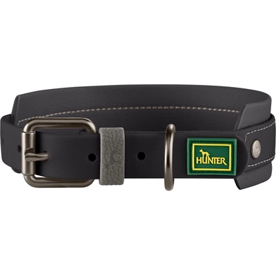 HUNTER Нашийник за куче Hunter Halsband Havanna Dog collar - Black - размер M 37-45 cm (057-0527-0114)