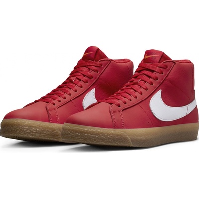 Nike SB Zoom Blazer Mid university red white