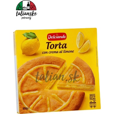 Dolciando Torta s citrónovím krémom 650g