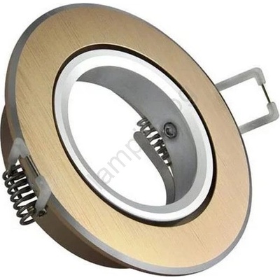 Polux Лампа за вграждане EAST OPAL 1xGU10/8W/230V Ø 8, 5 см златист (SA2020)