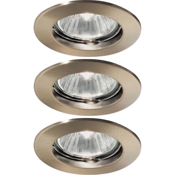 Ideal Lux - К-кт 3x Лампа за вграждане 1xGU10/50W/230V (ID083124-3ks)