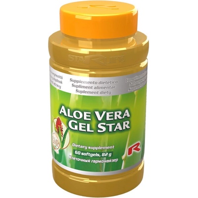 Starlife Aloe Vera Gel pre detoxikáciu a regeneráciu organizmu 60 toboliek