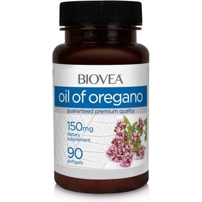 Biovea Oil Of Oregano 150mg - Масло От Риган | 90 sgels (7921)