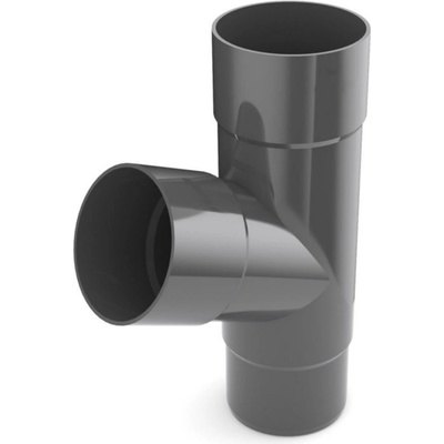 Covernit Plastové napojení do svodu PVC 63 mm antracit