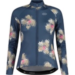 Maloja Дамска фланелка с дълъг ръкав за колоездене Maloja Women's SundaM. 1/1 Cycling jersey - Dusty Blue Joy (156-3052-0214)