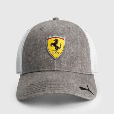 Puma Volnočasová Scuderia Ferrari F1 síťovaná s logem šedá