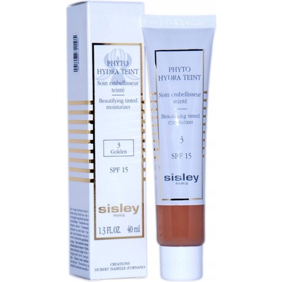 Sisley Zkrášlující tónovací hydratační krém SPF15 Phyto Hydra Teint Beautifying Tinted Moisturizer 3 Golden 40 ml