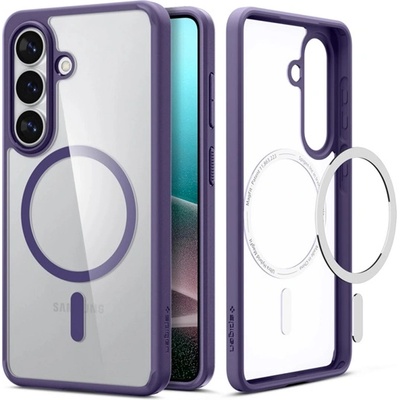 Spigen Samsung S26 SPIGEN ULTRA HYBRID пластмасов протектор за телефон, устойчив на удар, MagSafe, LILA (ACS11220)
