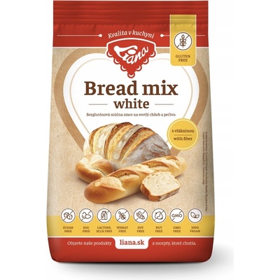 Liana Bread mix white plv 1 kg
