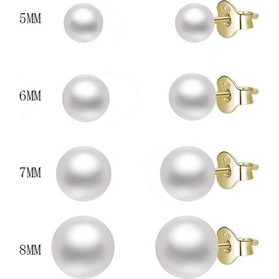 Olivie sladkovodní perly gold 5499