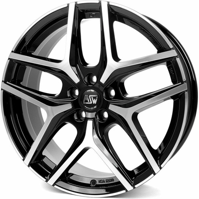 MSW 40 7x17 5x112 ET50 gloss black polished