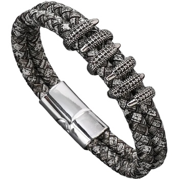 HARAHU Мъжки Гривна ha-33328 - Сив/Сребърен kp33328 (ha-33328)