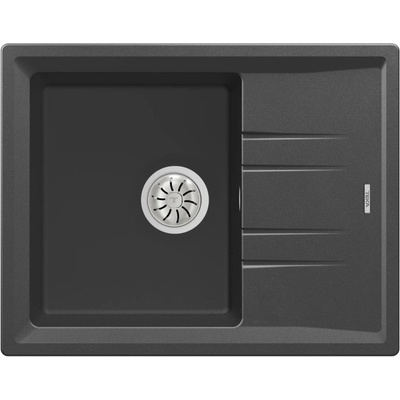 Teka Stone 45 S-TG ТЪМНОСИВА Гранитна мивка, обръщаема, за шкаф 45 см (М.1022.ТС)