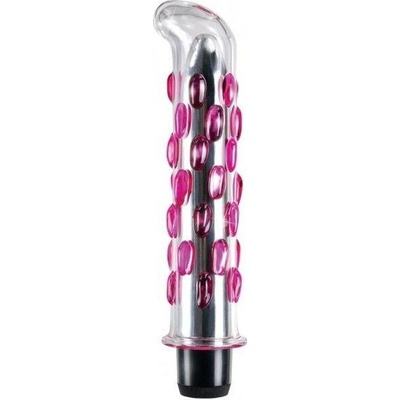 Luxusní skleněné dildo ICICLES s vibracemi