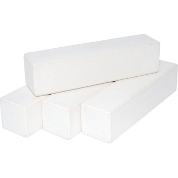 DrKO dřevěný hranol 16 x 4 x 4 cm 1ks bílá