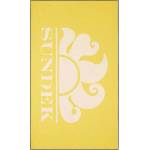 SUNDEK Хавлиена кърпа Sundek Microfibra logo towel - Yellow (Buttercup)