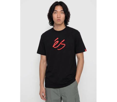 éS Script Mid Tee black