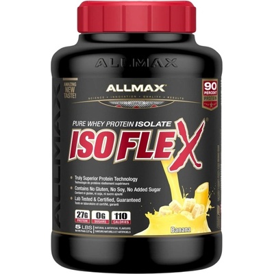 Allmax Nutrition IsoFlex | Pure Whey Isolate ~ Truly Superior Protein Technology [2272 грама] Банан