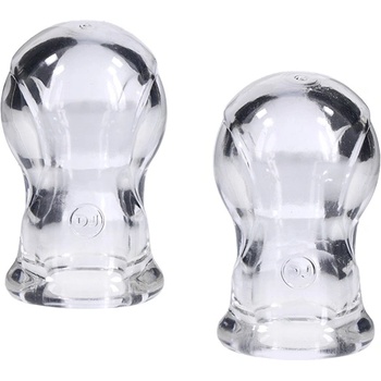 Image 1 of Doc Johnson Merci Tweak Nipple Sucker Set Clear