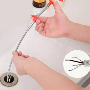 MetalClip Метална щипка, уред за отпушване на мивки и канали - MetalClip