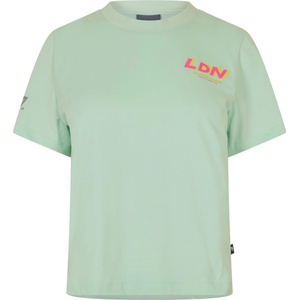 New Balance Фланелка с къс ръкав New Balance Women's Short Sleeve Performance Running Top - Cosmic Jade