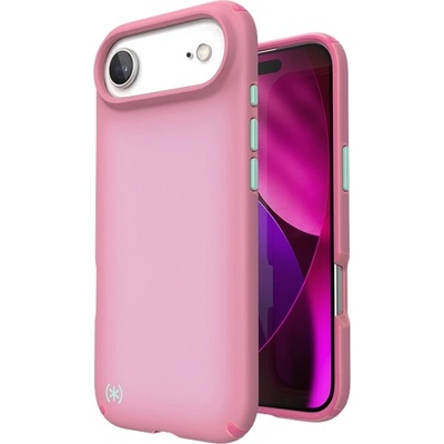 Speck Калъф Speck - Presidio Lux, iPhone 17 Air, MagSafe, Ibis Pink (151016-3271)