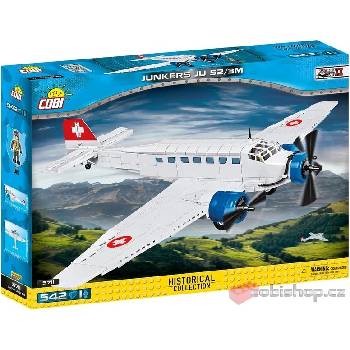Cobi 5711 Small Army Junkers JU-52/3M, 542 k, 1 f