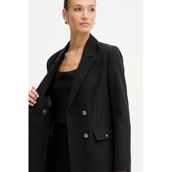 Guess Сако Guess FIONA в черно с двуредно закопчаване с изчистен дизайн W5YN20 WH9Y2 (W5YN20.WH9Y2)