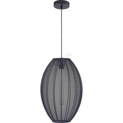 Polux Пендел KAREI 1xE27/20W/230V Ø 30 см черен (SA2264)