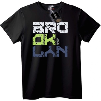 NOONEBRAND Тениска BRO OK LAX Градски - 2XL, Black