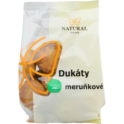 Natural Jihlava Dukáty ovesné meruňkové 200 g
