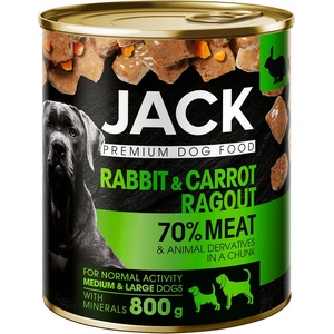 Jack Rabbit & carrot 800 g
