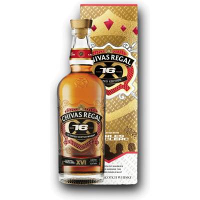 Chivas Regal 16y Charles Leclerc Limited Edition 40% 0.7 l (darčekové balenie kazeta)