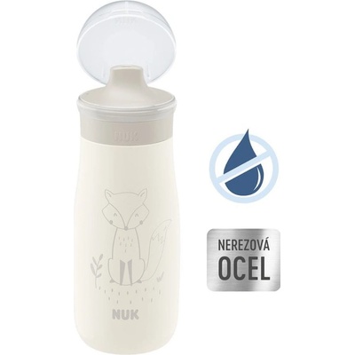 Nuk láhev Mini Me Sip nerez 300 ml béžová