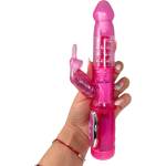 CupidOn USA Вибратор Pink Bunny