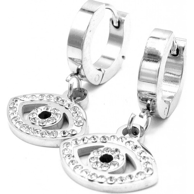 Steel Jewelry náušnice BOŽÍ OKO chirurgická ocel NS231186