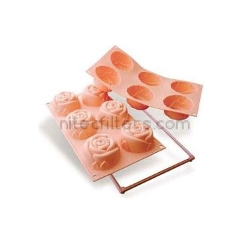 Silikomart Силиконова мултиформа small roses 6 броя, код С48