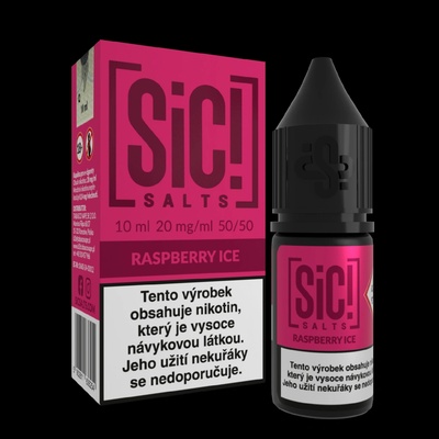 Sic! Salt Raspberry Ice 10 ml 20 mg