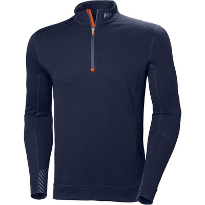 Helly Hansen lifa 75107 / Мъжка функционална риза от мериносова вълна с 1/4 цип - тъмносиня xxxl (59510700313)