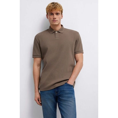 Mavi Premium polo shirt M0613126-83866 hnedé