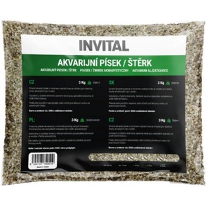 INVITAL Аквариумен силициев пясък 1-3 мм 3 кг (1239)