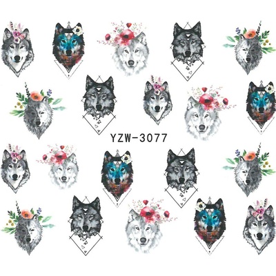 Vodolepky na nechty Vlk YZW-3077