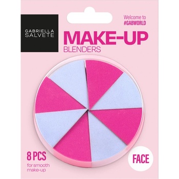 Make-Up Blenders aplikátor růžová 8 ks