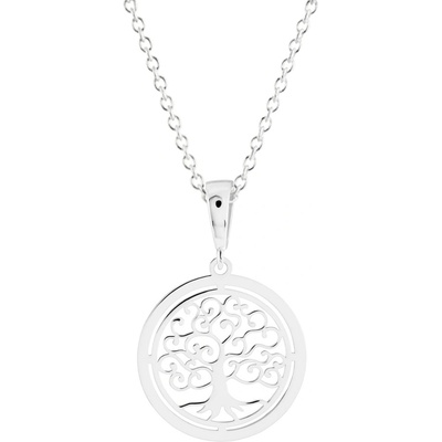 Gemmax Řetízek se stromem života z bílého zlata GUSWN-01046-39271