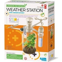 4M KidzLabs Zelená vedecká stanica DIY Weather Station