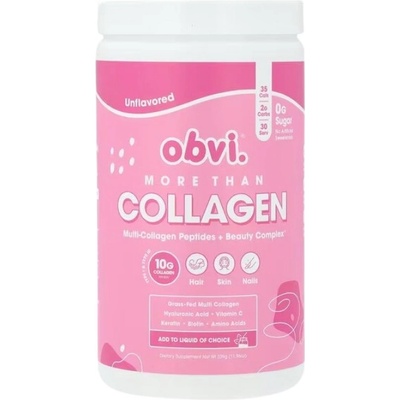 Obvi More Than Collagen Multi-Collagen Peptides + Beauty Complex - Unflavored [339 грама] Неовкусен