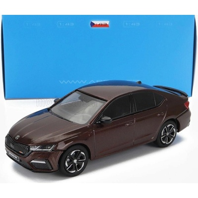 ABREX ŠKODA OCTAVIA IV RS 2020 - BORDEAUX MET 1:43
